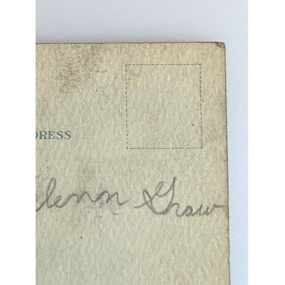 Antique Early 1900s Ephemera Valentine Postcard Tennis Player Boy Love Poem SEE - Picture 6 of 8